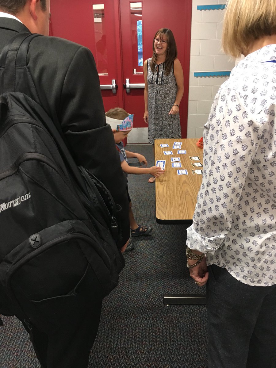 weber_educ8s's tweet photo. First day of many firsts-pre-k begins! @RandolphStars #Back2School https://t.co/dxv5vKp87u
