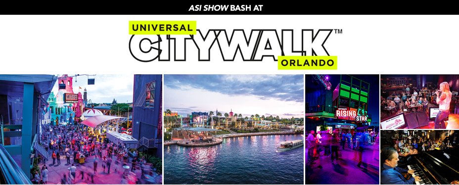 Get ready for another incredible #ASIOrlando Bash — a huge block party at Universal CityWalk™ at <a href="/UniversalORL/">Universal Orlando Resort</a> bit.ly/2oIc2Rz