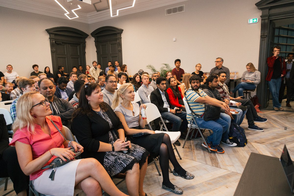 startupestonia's tweet image. We had so much fun hosting #Foreign Founders in Estonia: Meetup vol 5 last Friday together with #workland. Such a blast! #startup #community #founders