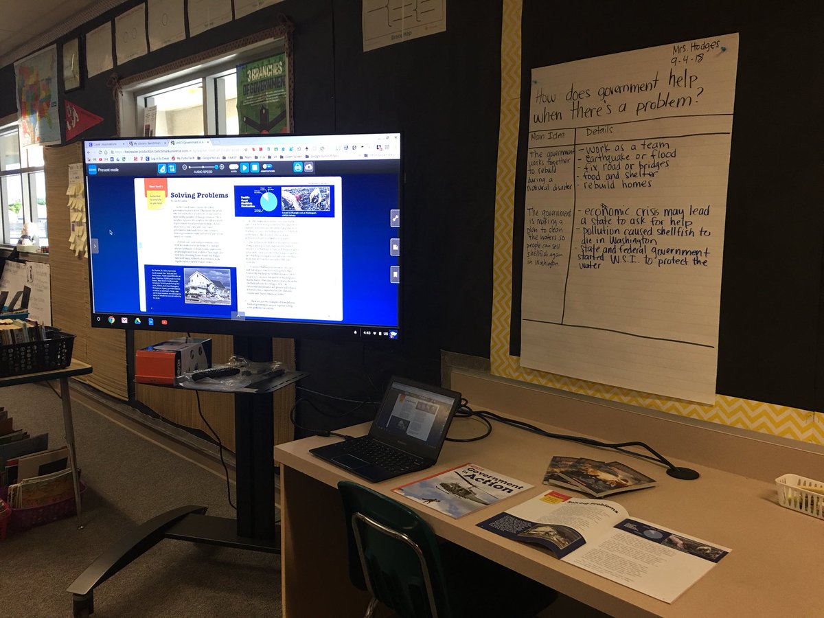 allisonhodges77's tweet photo. My flipped back to school night was amazing! It was so nice to be available to chat with parents, who were all very excited about no homework, flexible seating, technology, &amp; #avid binders ❤️ #CarreonComets https://t.co/pQGdoLzNGI