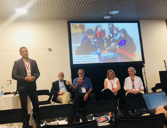 NadaceTMd's tweet photo. Howard Dubowitz, University of Maryland: Childhood neglect is an issue in every country. What happens to a child today matters for the rest of his life. And it has importance for him, his family and his community. #ispcan2018 https://t.co/DkRpxEVAbi