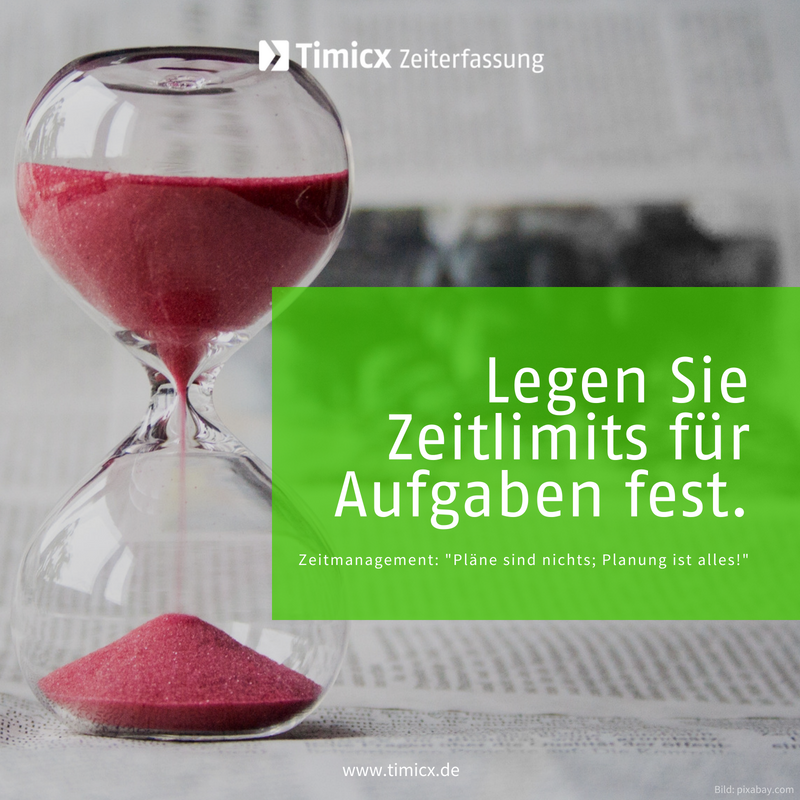 TimicxApp's tweet photo. Nicht „ich bleibe im Büro, bis die #Aufgabe erledigt ist“, sondern „ich arbeite zwei Stunden an der Aufgabe“. Das hilft, mehr über das #Arbeitstempo zu erfahren und effizienter zu planen. Gleiches gilt natürlich für Meetings.

#Zeitmanagement-Tipps Teil 2: https://t.co/g3iQnrB9ql https://t.co/mhrQiqJSC8