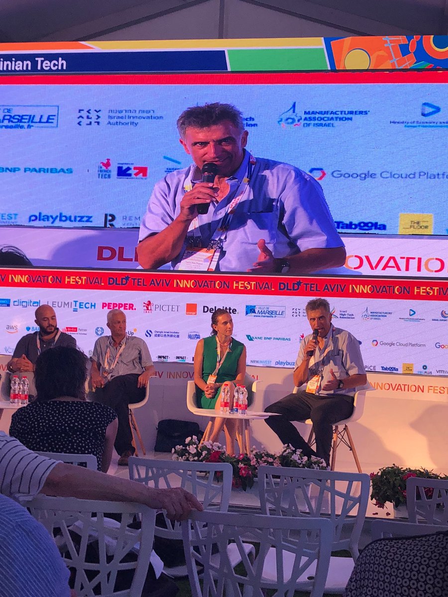 Interesting panel discussion on Palestinian Tech ⁦<a href="/DLDTelAviv/">DLD Tel Aviv</a>⁩.  ⁦<a href="/yaazamAus/">Tiah Gold</a>⁩