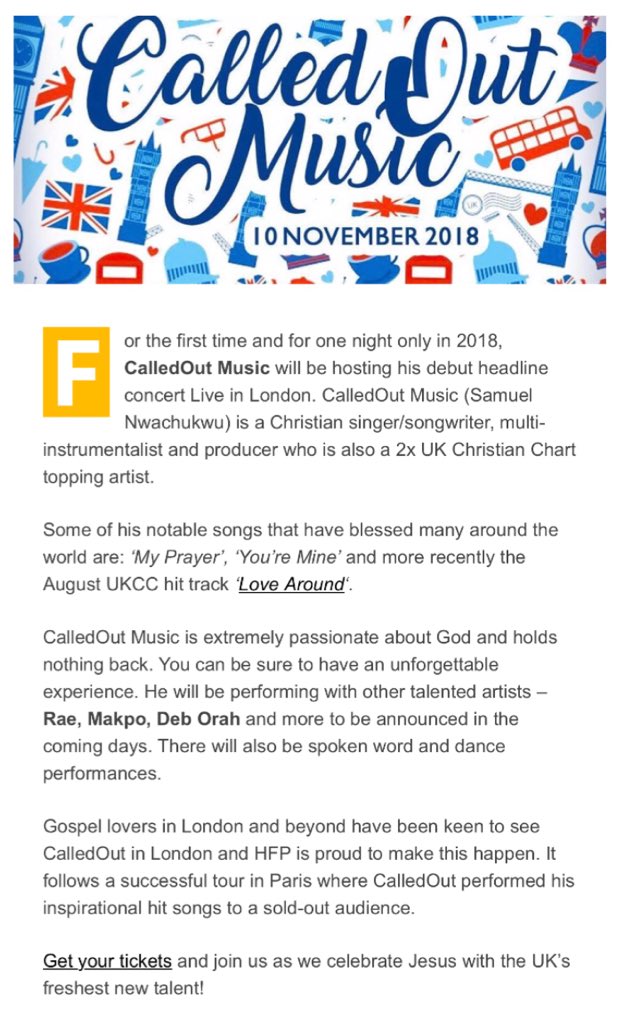 calledoutmusic's tweet photo. Huge ShoutOut to the family @astepfwd for the write up! They’ve held it down from the very start 🙌🏾 - It’s always a blessing to have pillars who have watched your growth! 

10TH OF NOVEMBER!! It’s happening 💥
Have you got your tickets?🤔 - LINK IN MY BIO ♥️

#COLIL https://t.co/WRz4FuWjbj