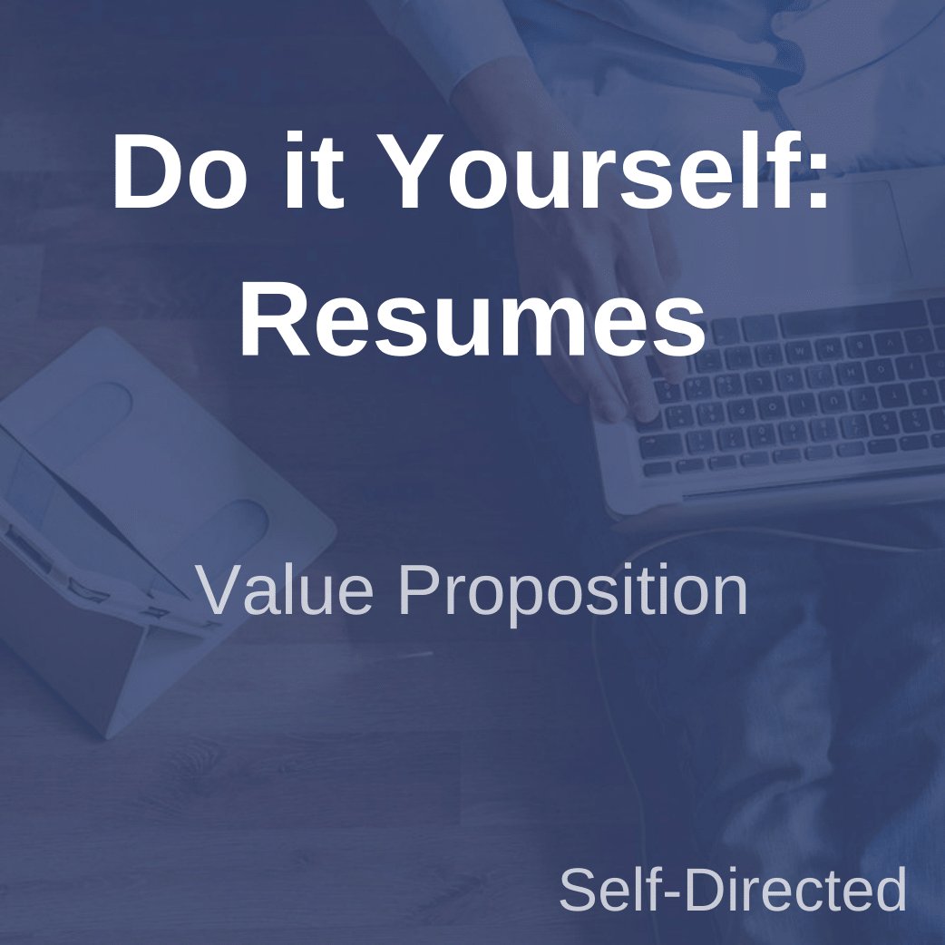 Are you a young professional trying to figure out what to say in your resume? 

Earlier this year, my colleague <a href="/careerdev/">Wayne Pagani</a> and I developed an online course to help people speak the language of employers. 

Do It Yourself Resumes: Value Proposition buff.ly/2I5ByI9