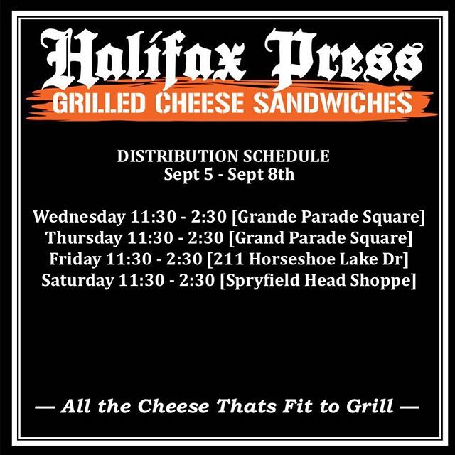 It’s a short week, but that doesn’t mean we can’t squeeze in a grilled cheese surprise for the good folks of #BayersLake! ift.tt/2NRP9G2