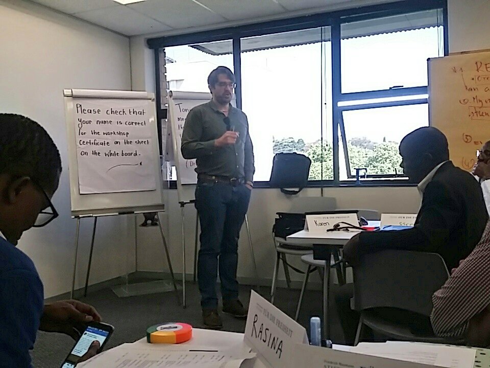 'We tend to over estimate what we can achieve in the short term but underestimate what can be achieved in the long run' Warwick Chapman <a href="/Our_DA/">Democratic Alliance</a> executive director of Infor

<a href="/FNF_Africa/">Friedrich Naumann Foundation Africa</a>  <a href="/MDCPARTY/">MDC</a>
#STRATPOLCOM
