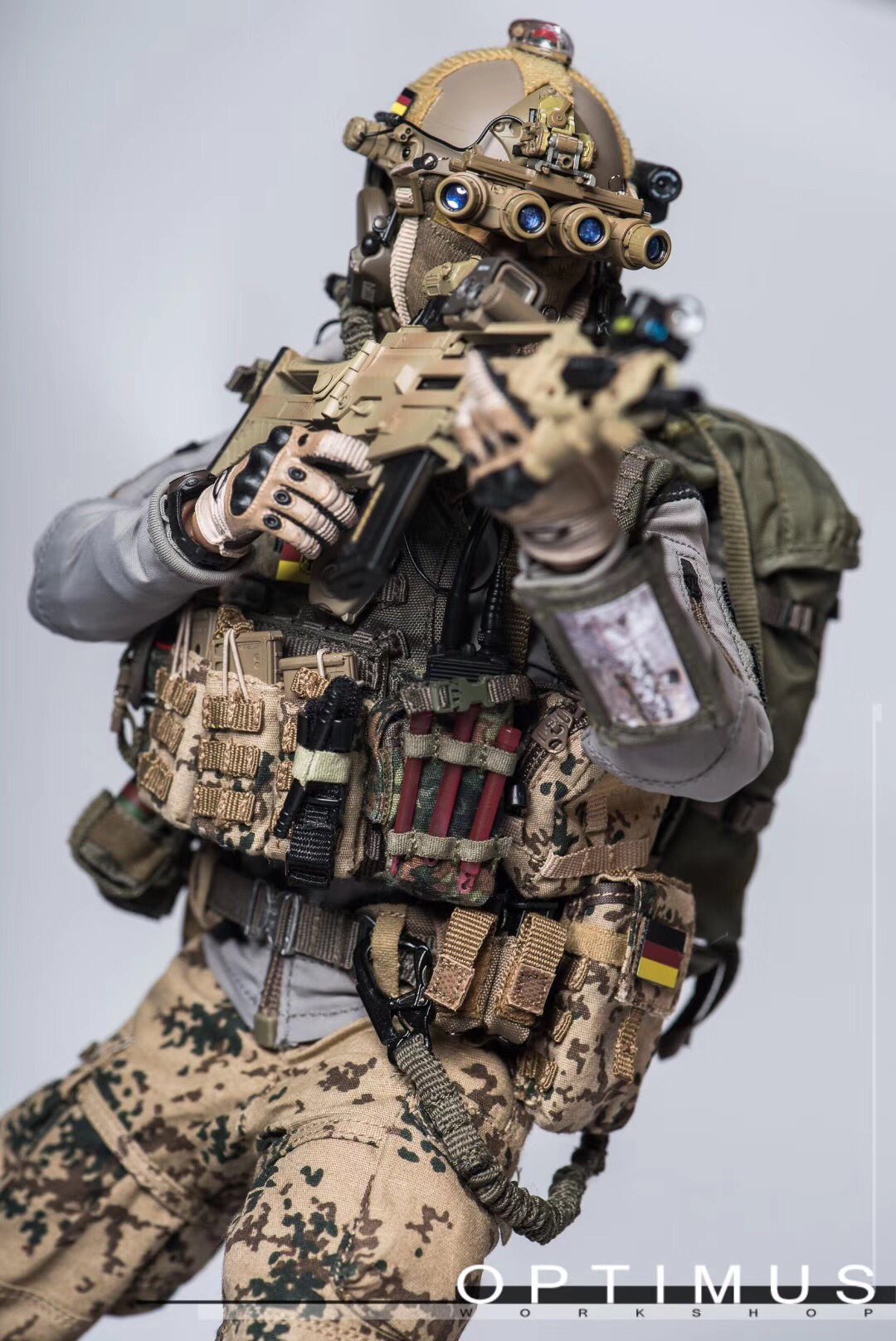 1/6 Scale KSK Kommando Spezialkräfte Leader Figure by DamToys