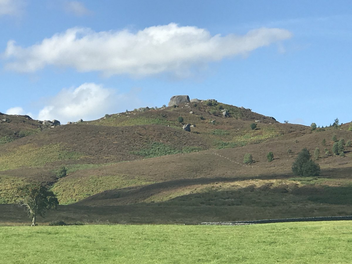 KarensKottages's tweet photo. It's a lovely sunny day in #Harbottle today and the Drake Stone is looking great in the surrounding heather!
#Northumberland @NlandNP #WednesdayWisdom #drakestone #countryside #heather #sunshine https://t.co/5FQyD7PYVH