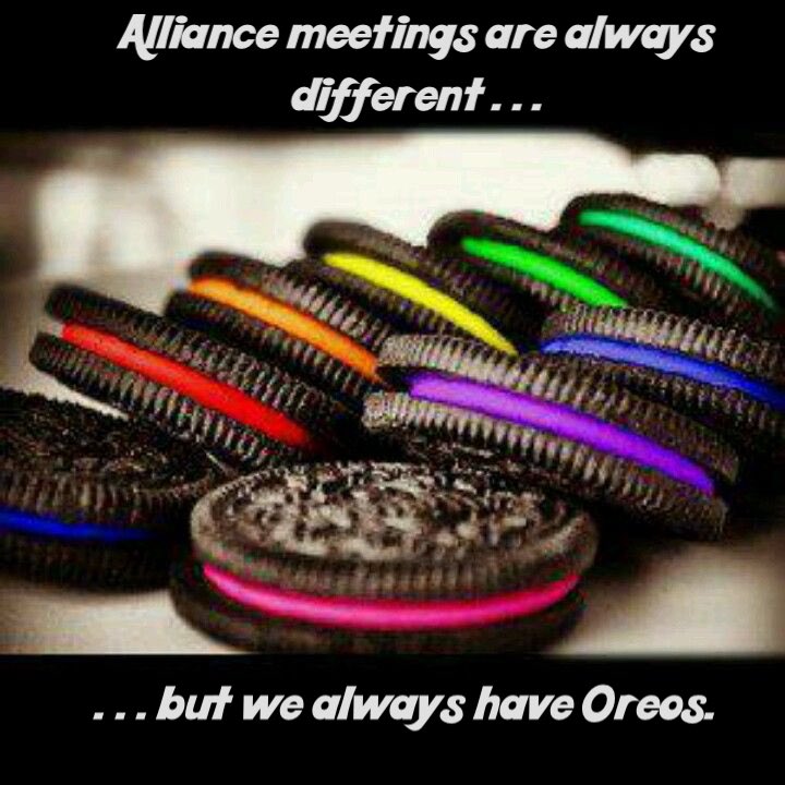 The first Alliance meeting of the year is this Thursday, Sept. 6, after school in room 364. Whether you are LQBTQ+ or an ally, join us! Just be you. #gsa #LFleadstheway #LGBTQtwitter <a href="/Oreo/">OREO Cookie</a>