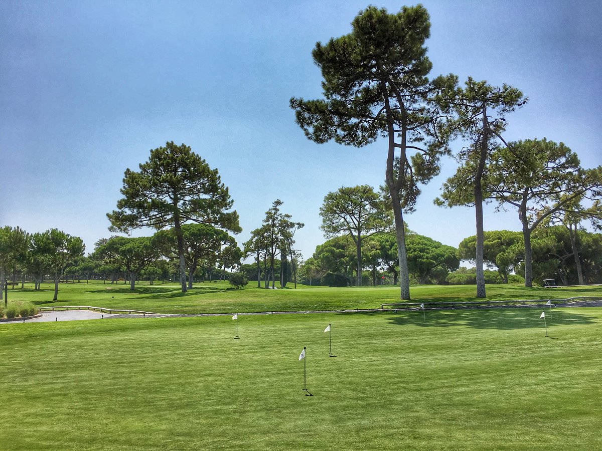 kevinmarkham's tweet photo. First glimpses of @Dompedrogolf Old course Vilamoura today... and a familiar face too #dompedrooldcourse https://t.co/8PVkq4njn8