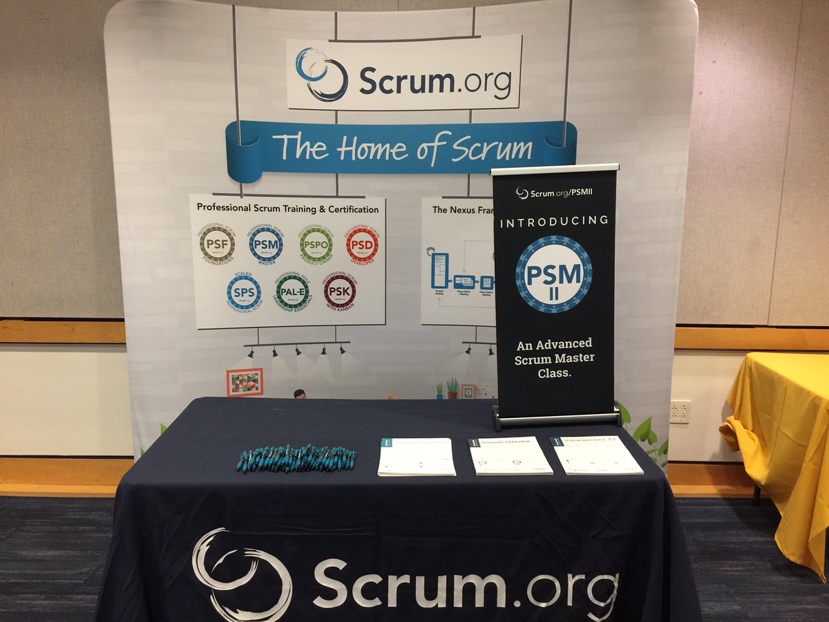 Stop by our booth at Agile Day New York today <a href="/agilenyc/">AGILE NYC</a> and chat with <a href="/enaiburg/">Eric Naiburg</a> about Professional Scrum and learn about out new Professional Scrum Master II (PSM II) course.