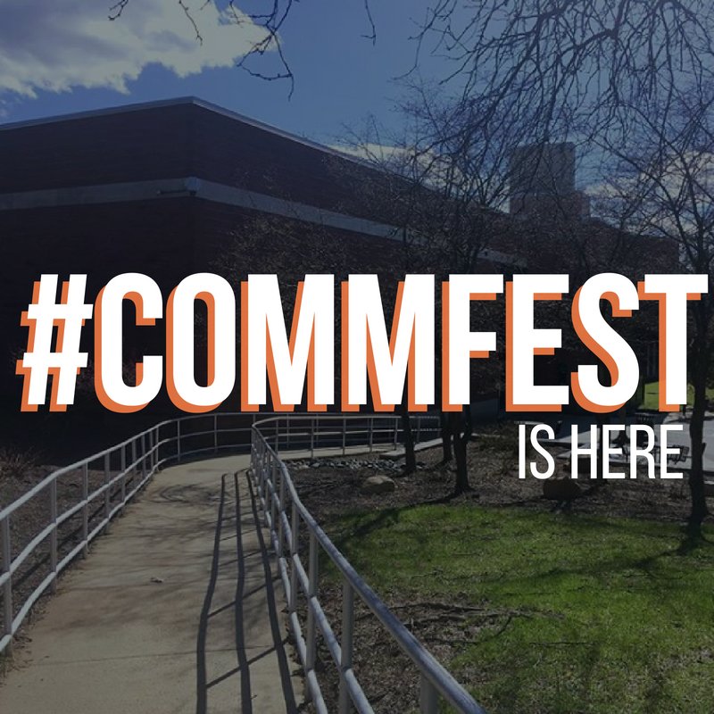 WPCommDept's tweet photo. #CommFest2018 is here! Join us in Hobart Hall Lobby today from 9:00 - 4:00 PM for music, info on all of your favorite clubs, prizes, and more. Tag @WPCommDept for your content to appear on our socials. #TeamHobart #CommFest https://t.co/ZnftFWsOdj