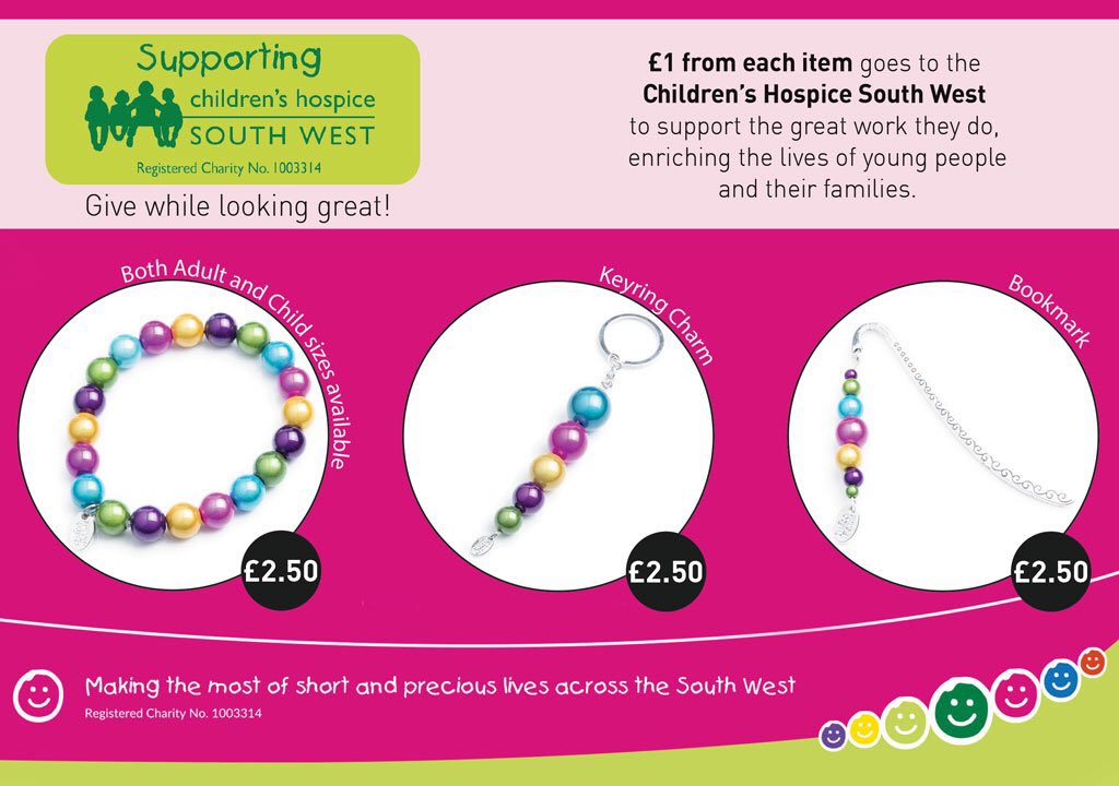 We have been supporting Children’s Hospice South West, Show your support today #InternationalCharityDay <a href="/CHSW/">Children's HospiceSW</a> <a href="/DiscoBeads/">Disco Beads</a> #spreadthelove 💕