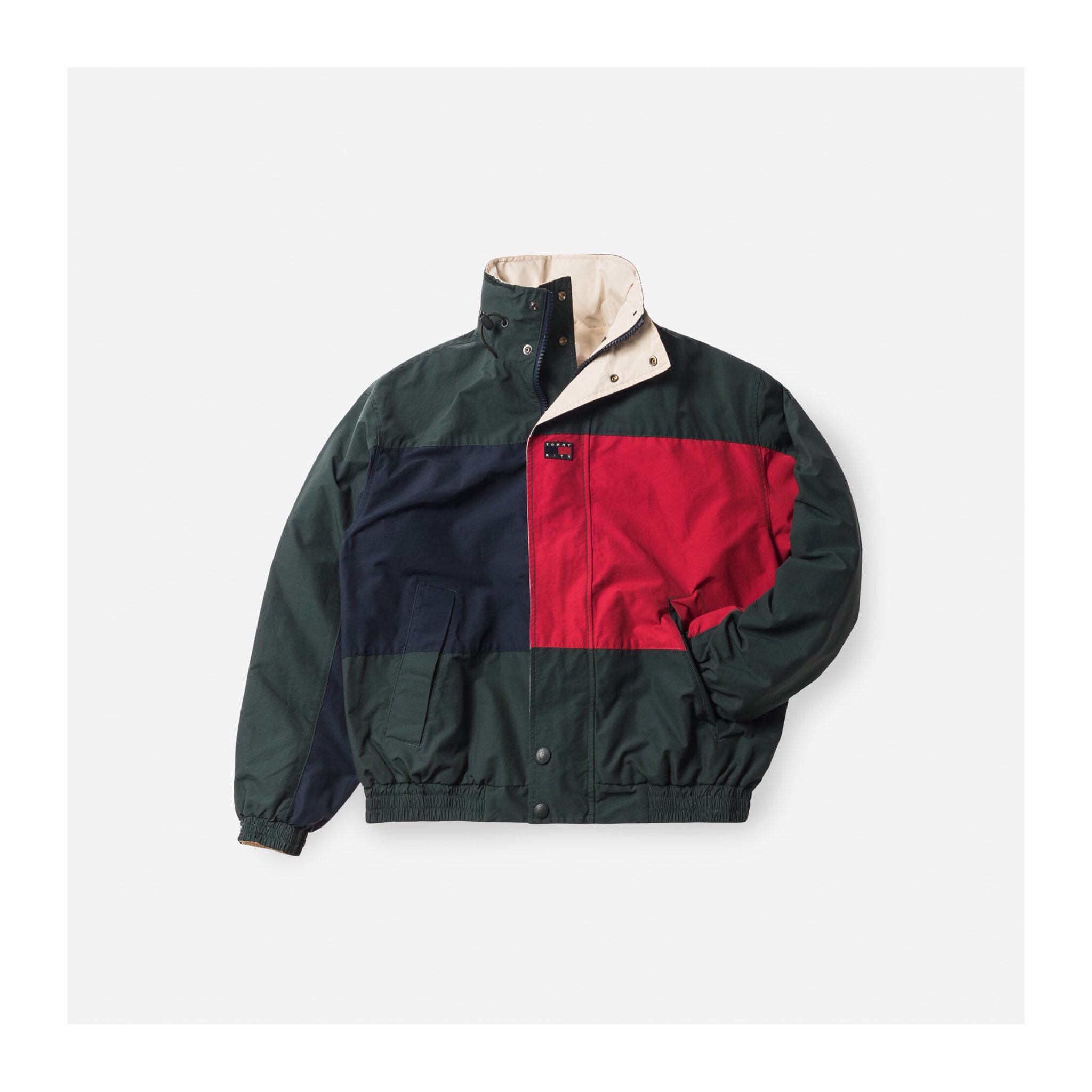 kith tommy reversible jacket