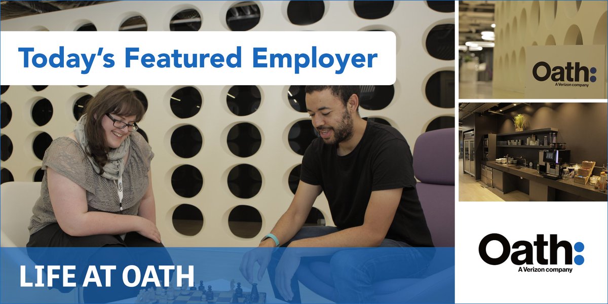 Today's featured employer is @Oath. Check out more about the company here: siliconrepublic.com/employers/life… https://t.co/aU9Eg92qWu
