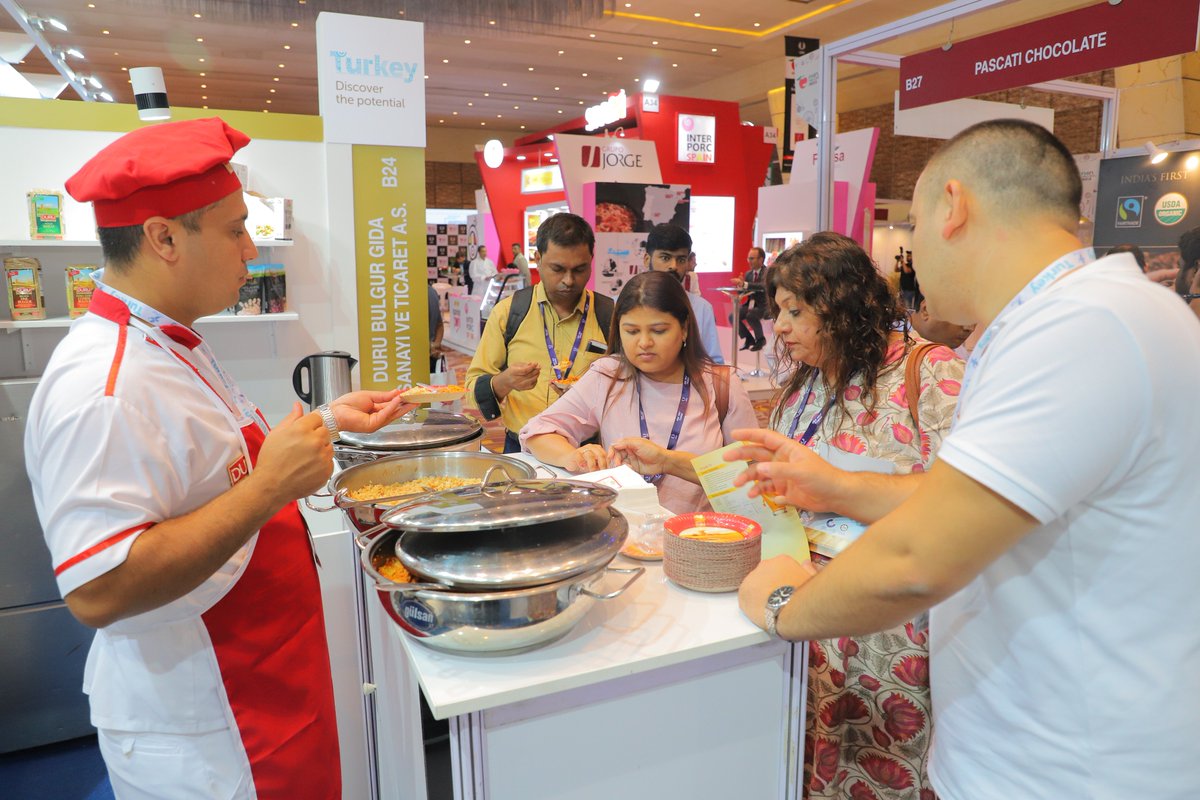 FoodandHotelIN's tweet photo. Here is a quick snapshot of Day 1 at #FHIN2018. We are confident that Day 2 is going to be as exciting as today. See you tomorrow! https://t.co/ex4Nxmw1nO