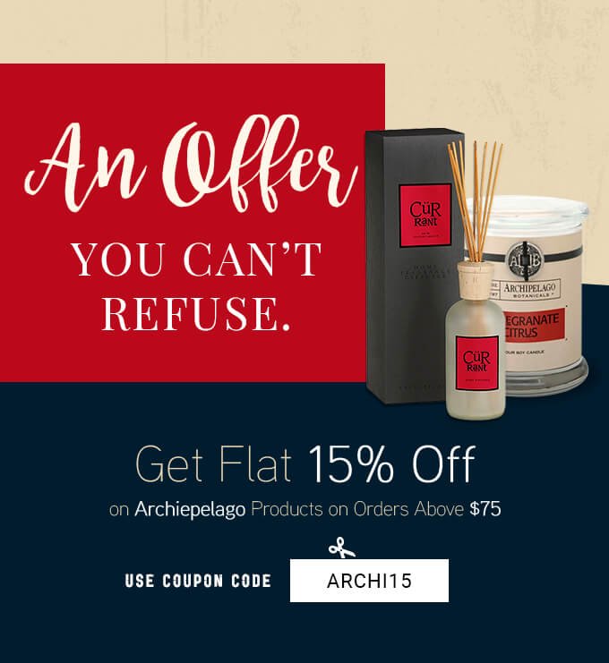 A_SecretAdmirer's tweet photo. Once in a Year Offer. Get 15% Flat Off on All Archiepelago Products. Hurry, Limited Stocks.

https://t.co/EWe843e19i

#shoparchiepelago #scentedcandle #reeddiffuser #bodylotion #showergel #falloffer #travelcandle https://t.co/7oNtzxuGlH