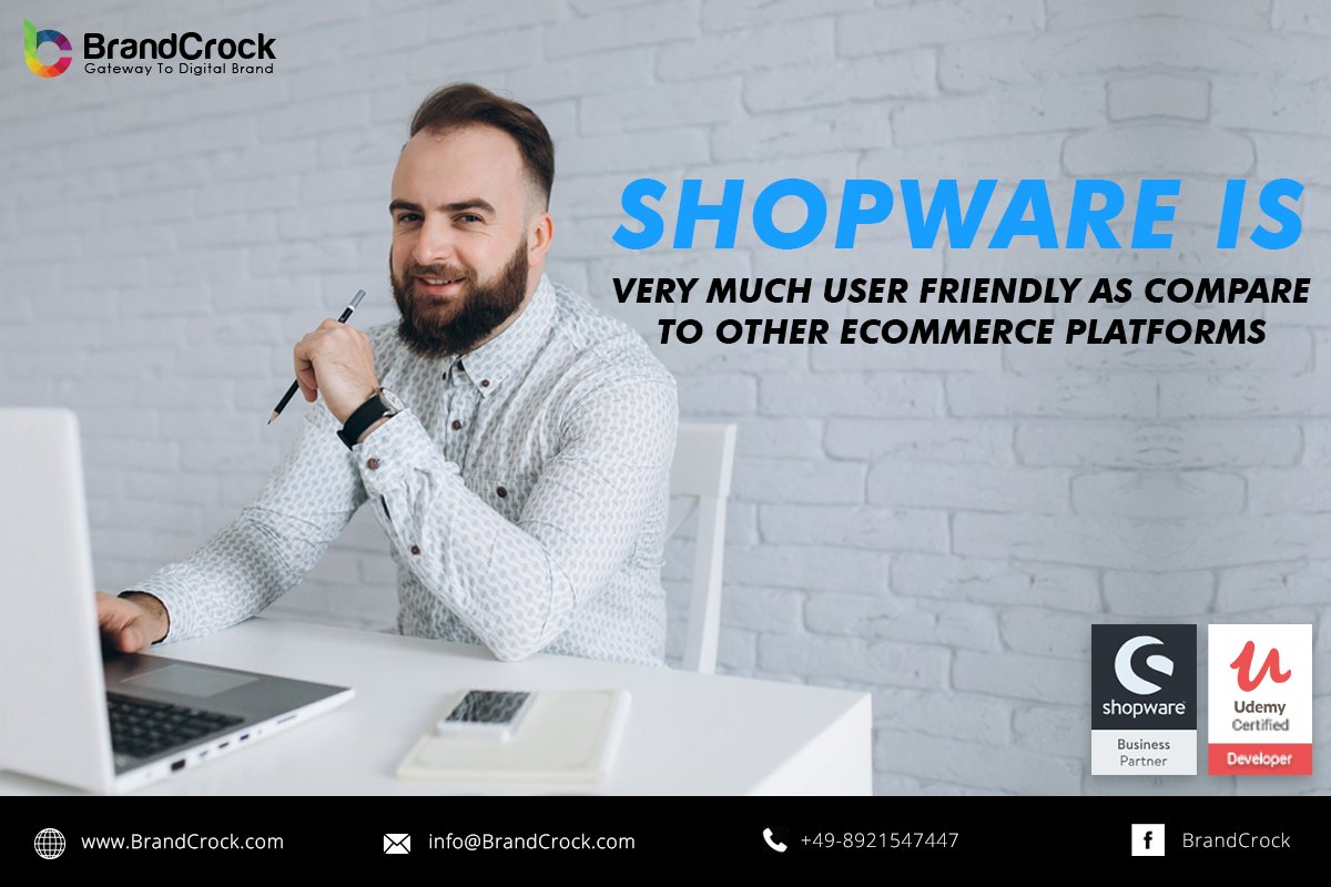 BrandCrock's tweet photo. Shopware is very much user friendly as compare to other eCommerce Platforms
#eCommerce #Shopware #Magento #Germany #WebDevelopment #ShopwareDevelopment   t #WebDesign #eCommerceWebDevelopment https://t.co/gA3bY09cCZ