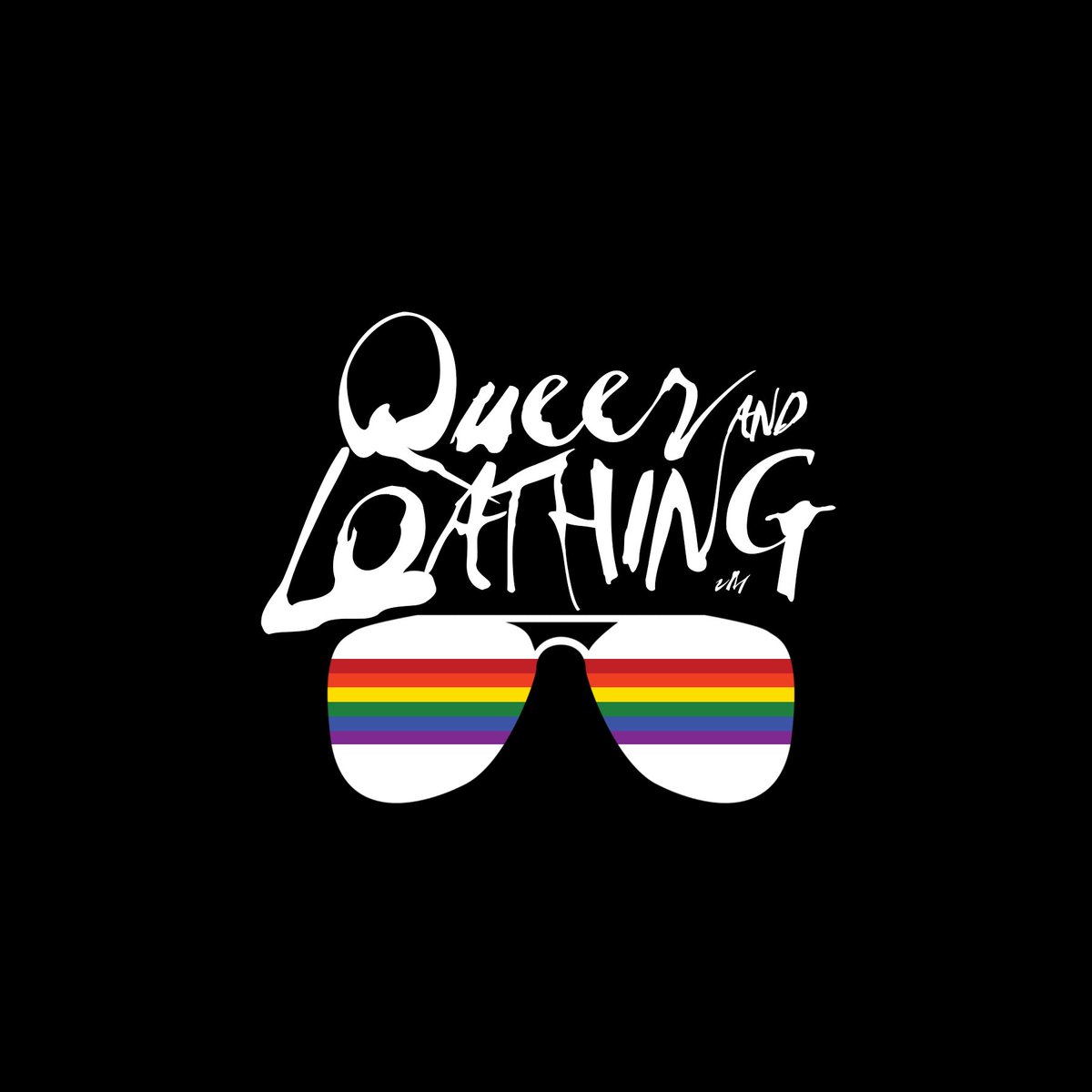 12px's tweet photo. "Queer &amp; Loathing" I made a design! The flag can be switched out for any pride flag. #Pride #Pride2018 https://t.co/qlDFDYLxra