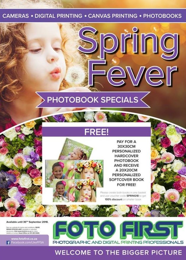 MySidekick_App's tweet photo. Check out #FotoFirst 's Spring Fever special! 🌼🌺🌻🌷🌸🏵️🌹
Design a 30x30cm 20 page personalised hardcover photobook & get a 20x20cm 20 page personalised softcover book for FREE!
#photography
#spring
#deals
#gift
#design
#sale
#WednesdayMotivation
#WednesdayWisdom https://t.co/cnrwXjgnVt