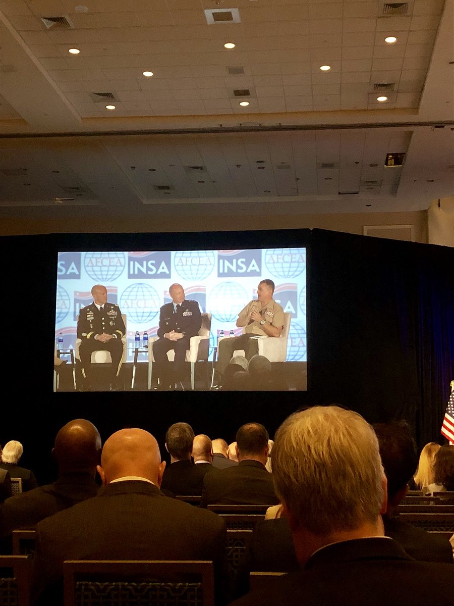 Day 2: Plenary session on defense intelligence #Intelligence2018