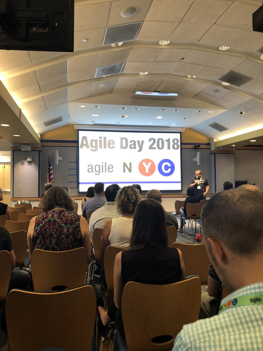 Excited to be at <a href="/agilenyc/">AGILE NYC</a> day! Hoping to meet a lot of you!