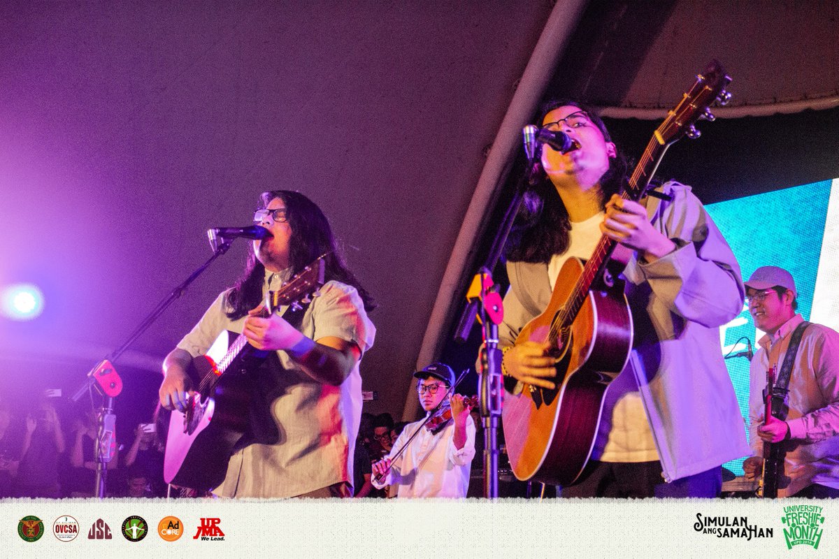 UP_UFM's tweet photo. #SamaSama nating i-relive ang memories mula sa #UFM2018 Culminight π
Maraming salamat sa pagpunta, at sa pagsabay sa tugtugan at kantahan π€π½
Link to album: https://t.co/ZIJbD4sUym
Freshies! Tapos na nating #SimulanAngSamahan. Pero 'wag mag-alala, wala pa ring iwanan π€ https://t.co/n6Kvs0fKlA