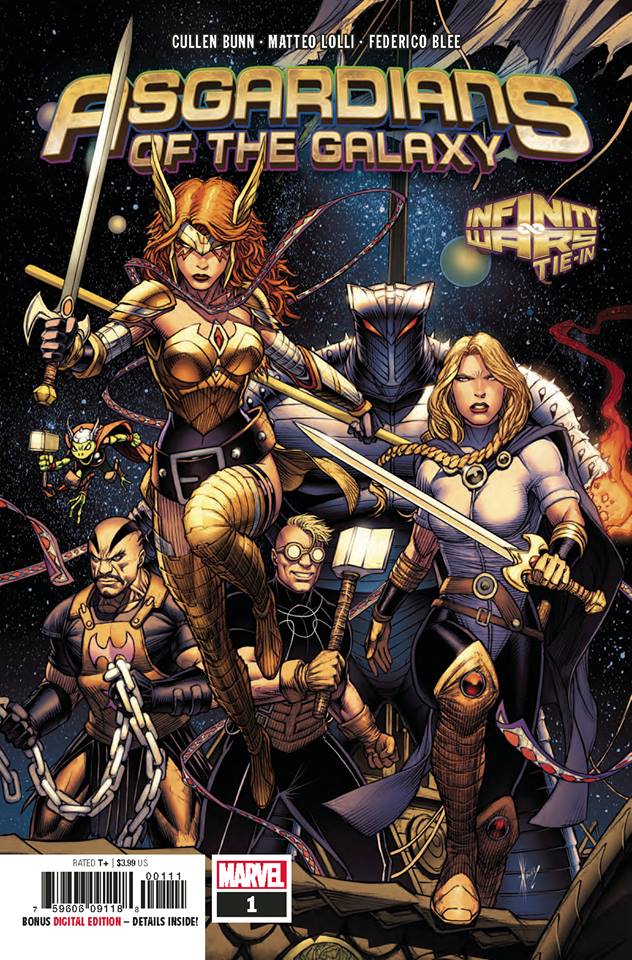 cullenbunn's tweet photo. I've been seeing lots of spoilers for the big surprises of ASGARDIANS OF THE GALAXY! Get your copy of #1 today before it is spoiled for you! https://t.co/ePTyzJS7re