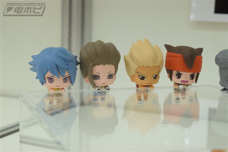 イナズマイレブン』「ちょこっとひっかけフィギュア」-氷浦・西蔭・円