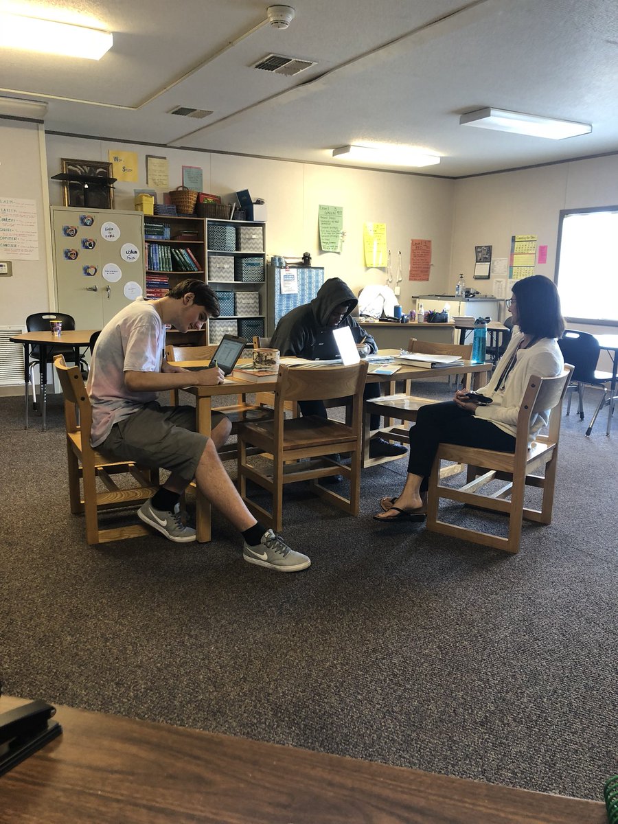 Meeting with transitions specialist today