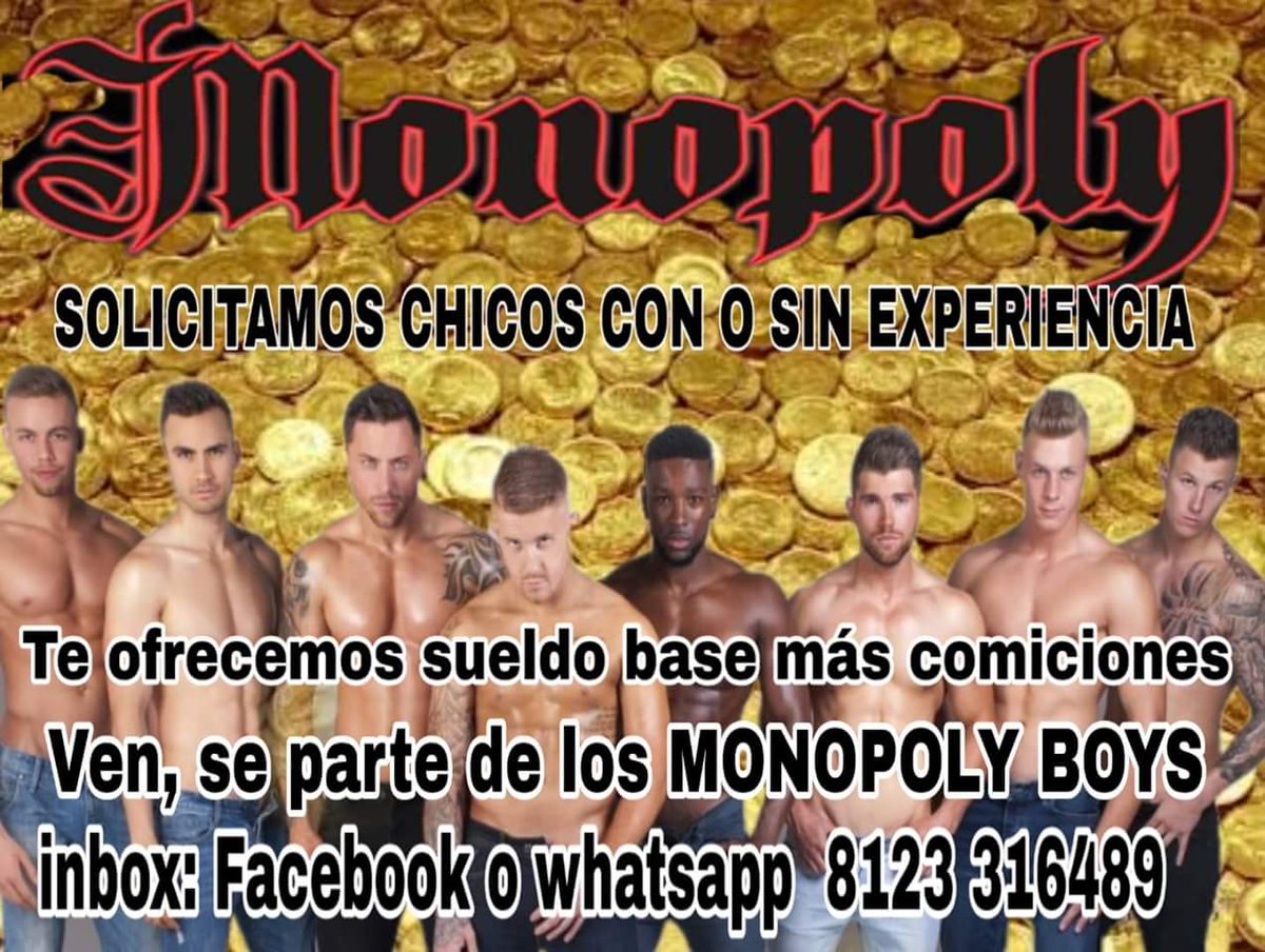 monopolymty's tweet photo. ¡¡¡¡¡¡¡PORQUÉ NUNCA ES SUFICIENTE,  EN MONOPOLY WOMANS CLUB  ESTAMOS SOLICITANDO CHICOS!!!!!!!!! https://t.co/FpU723igTk
