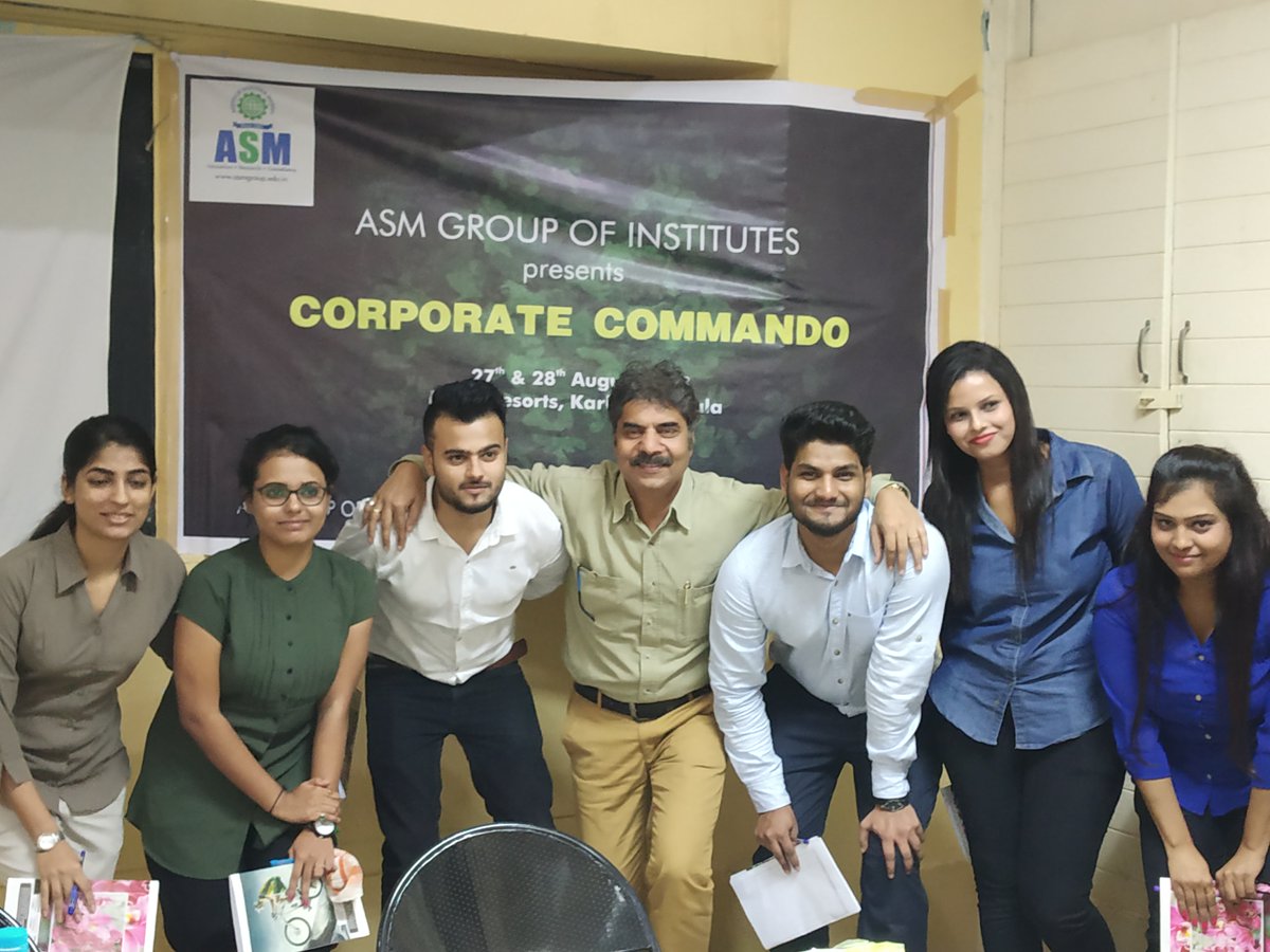 ASM_Group's tweet photo. To incorporate "Team Building" skills, #ASMsIBMR PGDM organized a 2-day #OutdoorProgram "Corporate Commando" at MTDC Karla. To expedite the activity, Professional Corporate Trainer Mr. Pramod Deshmukh devised an array of multifaceted and student-centric activities. #ASMGroup https://t.co/1UZEtaIjQj