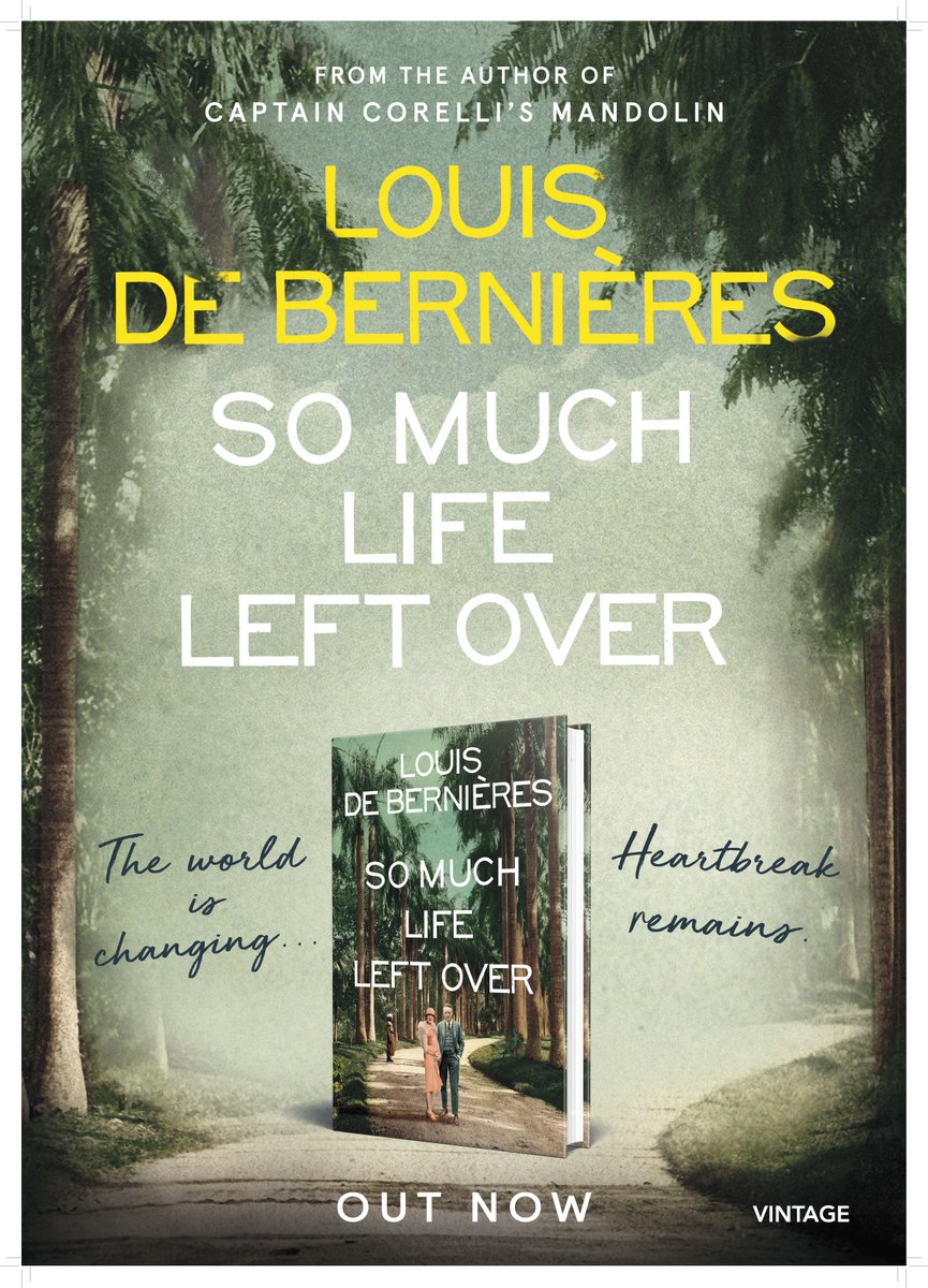 readingagency's tweet photo. Calling all reading groups! You could win copies of the new novel by Louis de Bernières, plus a £50 voucher - https://t.co/eZvprF07ab @vintagebooks #SoMuchLifeLeftOver https://t.co/BvlhYvX6JM