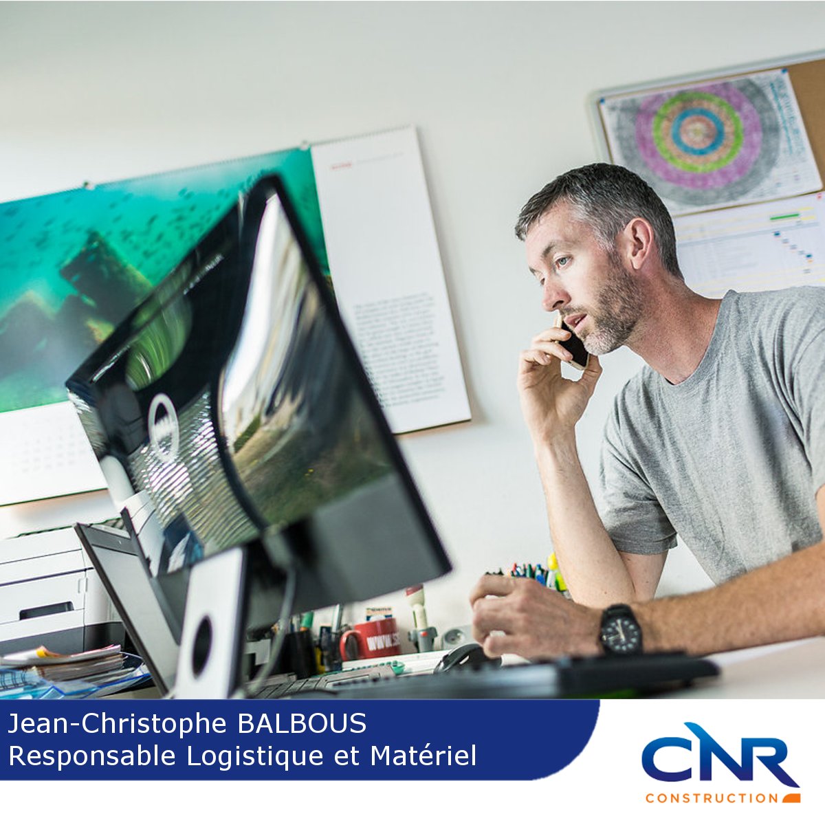CNR_Company's tweet photo. « Être Responsable Logistique et Matériel chez CNR, c’est gérer une équipe, s’organiser, anticiper… Un chantier optimisé est un chantier où chacun dispose de tout ce dont il a besoin quand il en a besoin : planification et communication sont de rigueur. » https://t.co/y81XhA468Y