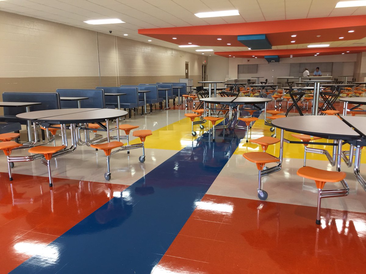 IWCSchools's tweet photo. We are working to get the AC fixed at Westside so students can finally use their new cafeteria. It’s beautiful! https://t.co/EZEMtwlMBq