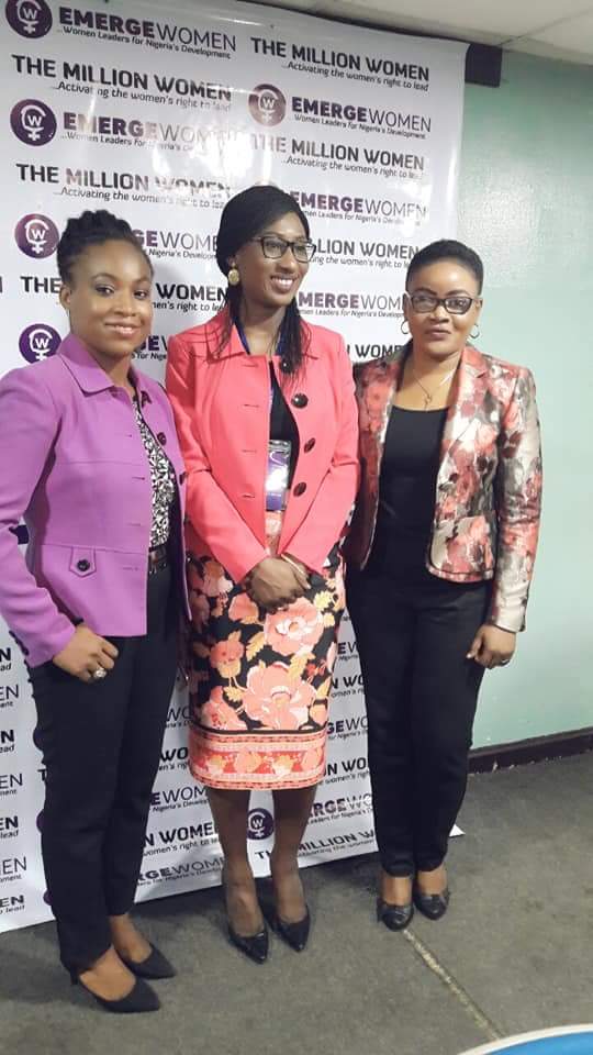 ifyonyegbule's tweet photo. With the convener, Emerge Women, @maryikoku and a facilitator Chineze Amanfo after the session on Branding!

Branding is truly very important if you must press forward in politics!
#emergeWECT2018
#emergewomen
#shewillrun
#womanofsubstance https://t.co/kmi1oHluxt