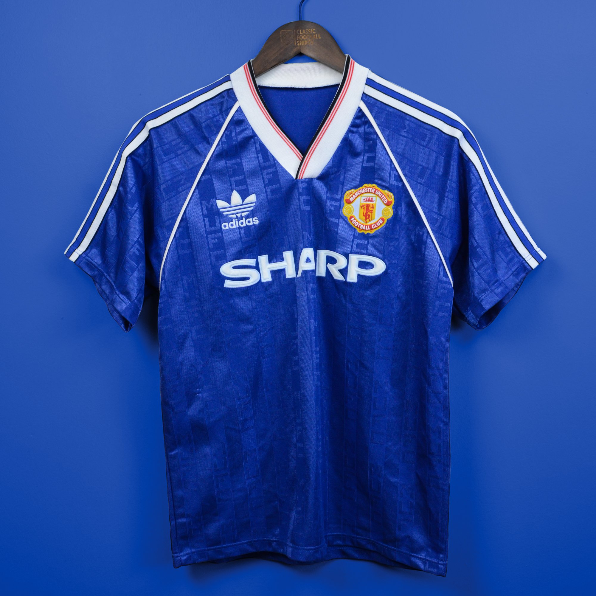 Manchester United x adidas Originals 88-90 Jersey - Blue