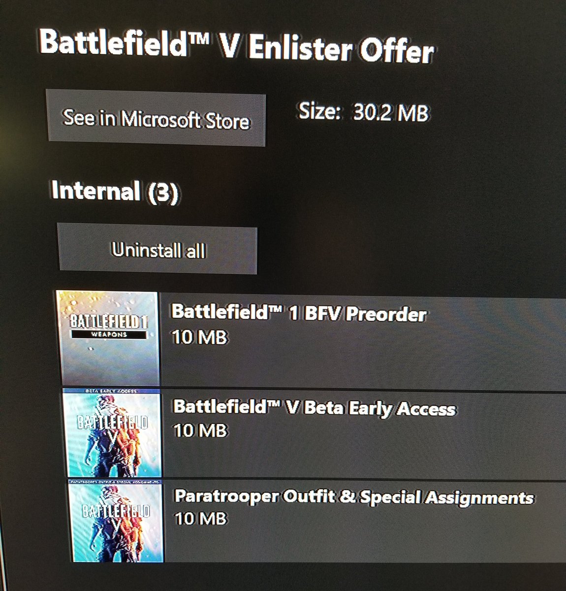 battlefield v xbox marketplace