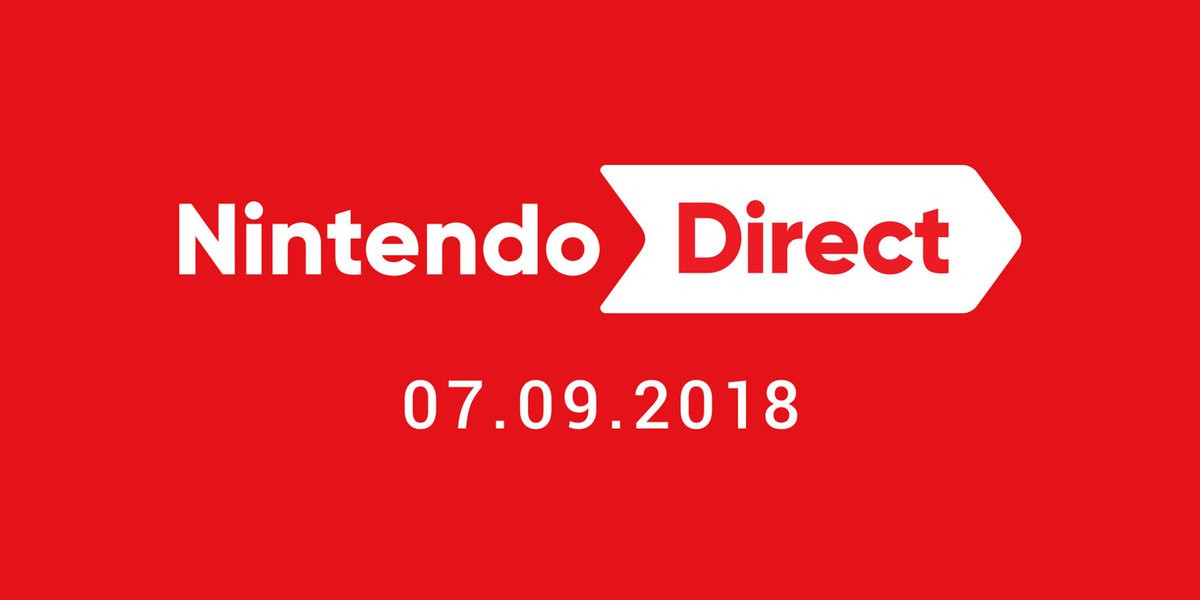 Eine neue #NintendoDirect-Übertragung erscheint am 07.09. um 00:00 Uhr! In der ca. 35 Minuten langen Präsentation erfahrt ihr das Neueste zu kommenden Titeln für #NintendoSwitch und Nintendo #3DS.

bit.ly/2LYJD2I