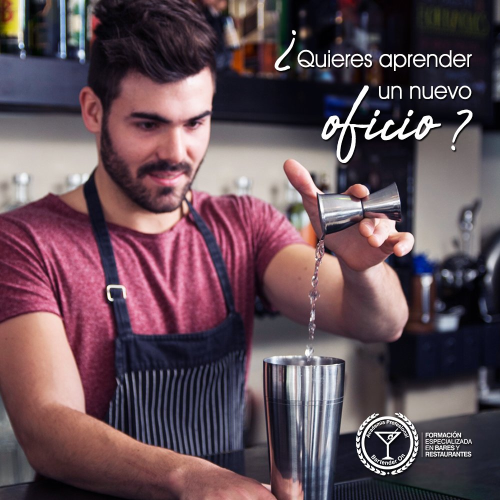 El conocimiento nunca está de más. Aprender una nueva técnica te abriría muchas puertas en cualquier lugar a dónde vayas. ¿Te gustaría ser #Bartender? Inscríbete en #BartenderOn.