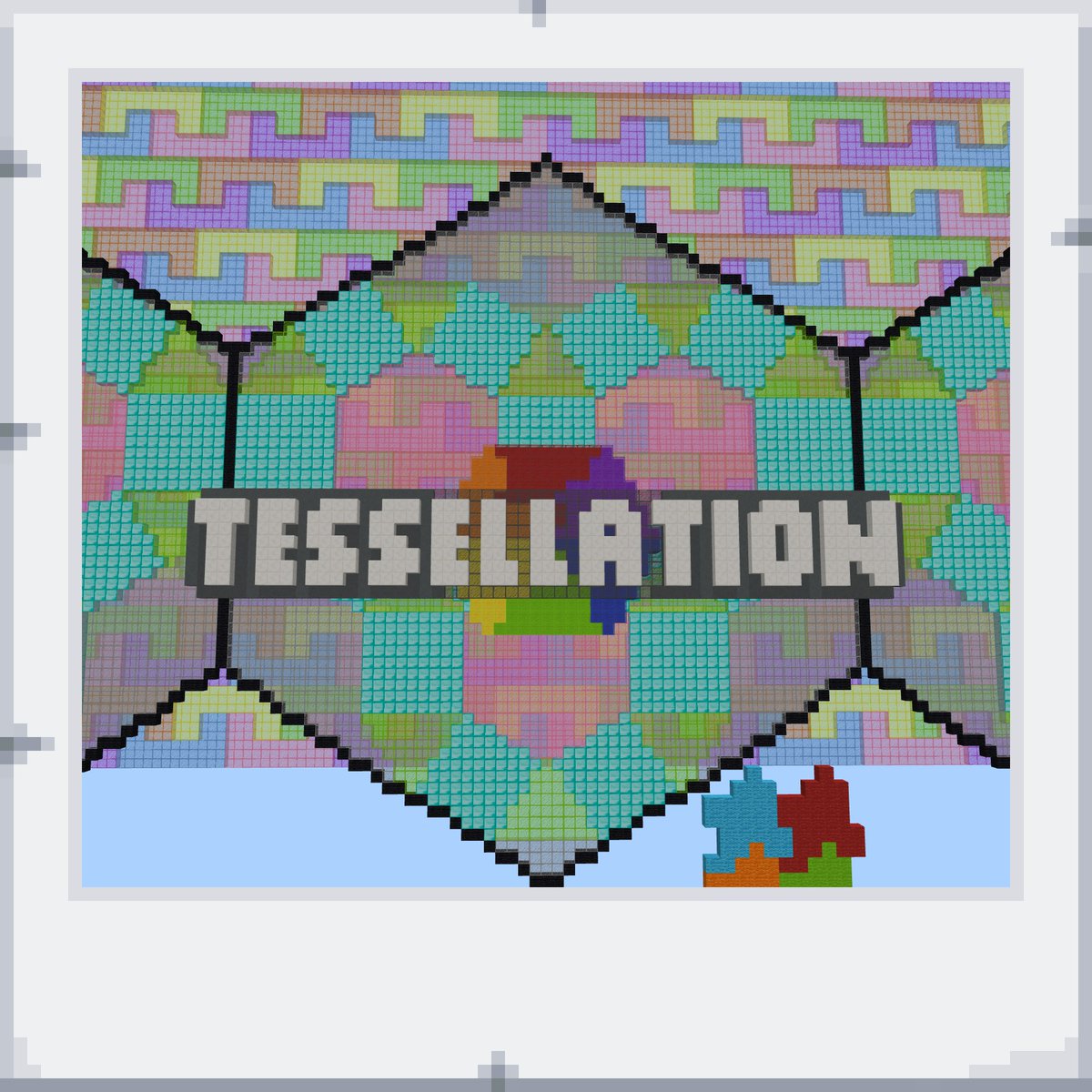 ImmersiveMinds's tweet photo. Our #MinecraftMathematics world immerses students in primary #Maths and #STEM activities. Students explore #Tessellation examples, #create their own & use the assessment area to #solve puzzles. Our courses can help you get started with #MinecraftEdu https://t.co/gkw4KOm8G0 https://t.co/MjzA3Qo6LO