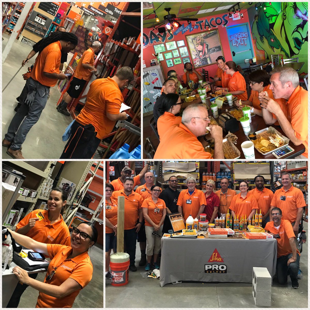 KellyJervisTHD (@kelly_jervisthd) on Twitter photo Yesterday my ASMs & I spent the day as MET associates working (and learning) along beside them. We took part in a PK with them & went out to lunch as a team. Thanks 263 MET team for a great day and continued partnership!
<a href="/HDGerri/">Gerri OBrien</a> <a href="/HomeDepotJames/">James Cannon</a> @CjBuckland_Thd <a href="/HDVictoriaA/">Victoria Albert</a> Yesterday my ASMs & I spent the day as MET associates working (and learning) along beside them. We took part in a PK with them & went out to lunch as a team. Thanks 263 MET team for a great day and continued partnership!
<a href="/HDGerri/">Gerri OBrien</a> <a href="/HomeDepotJames/">James Cannon</a> @CjBuckland_Thd <a href="/HDVictoriaA/">Victoria Albert</a>