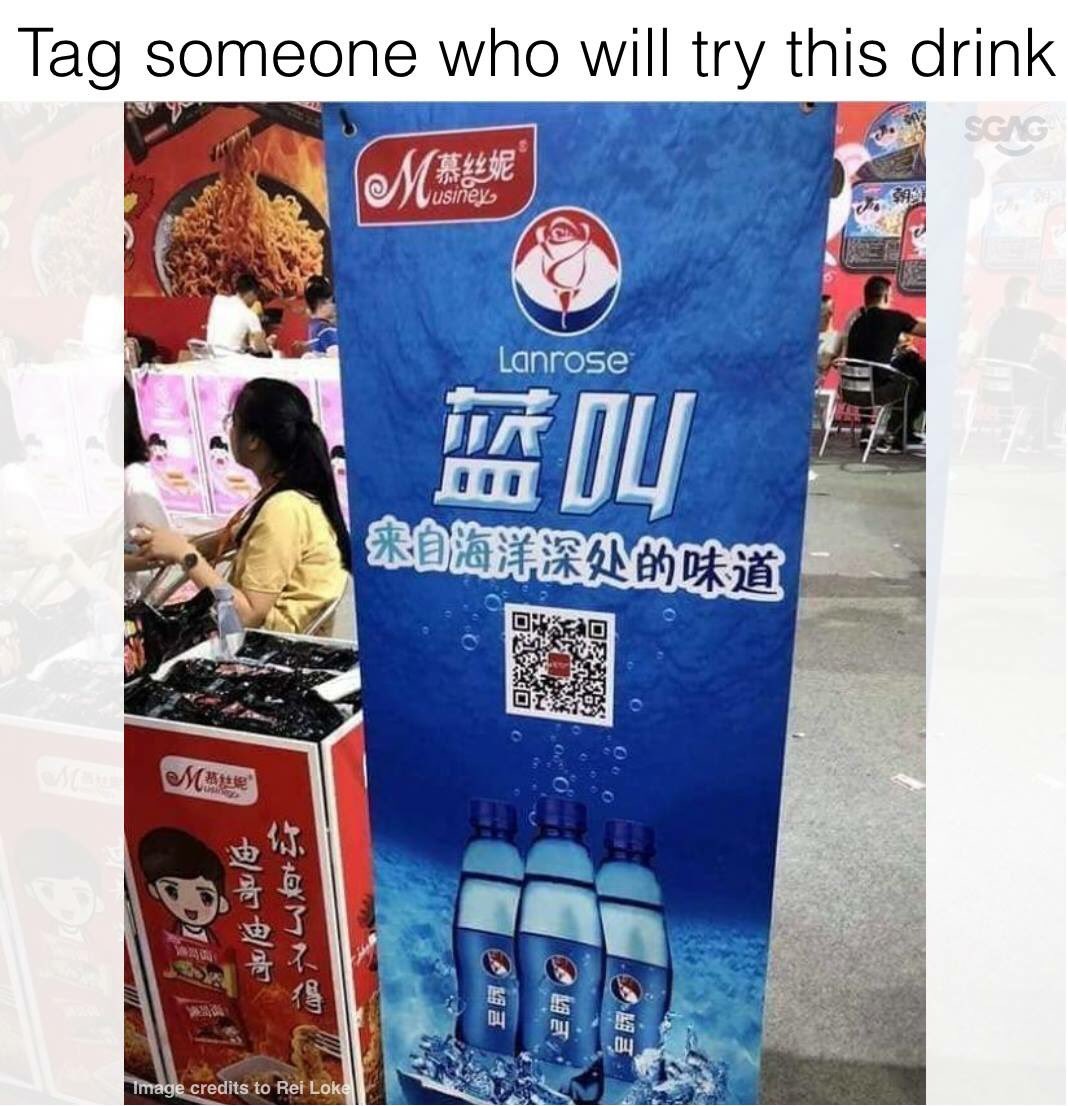 SGAG_SG's tweet photo. Hahahahah got 海洋深处的味道 somemore!! https://t.co/tOgfYyJsyz