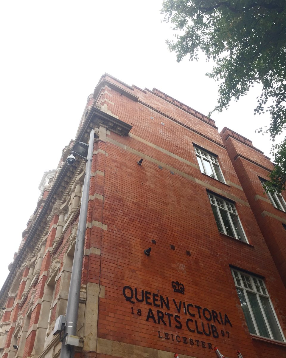 We were excited to see the new signage go up at @queenvicleicester today, not long now...opening next month! #newneighbours #independentbusiness #queenvic #culturalquarterleicester