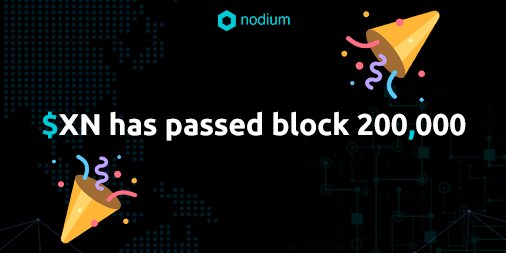 200,000 $xn blocks complete 🏆