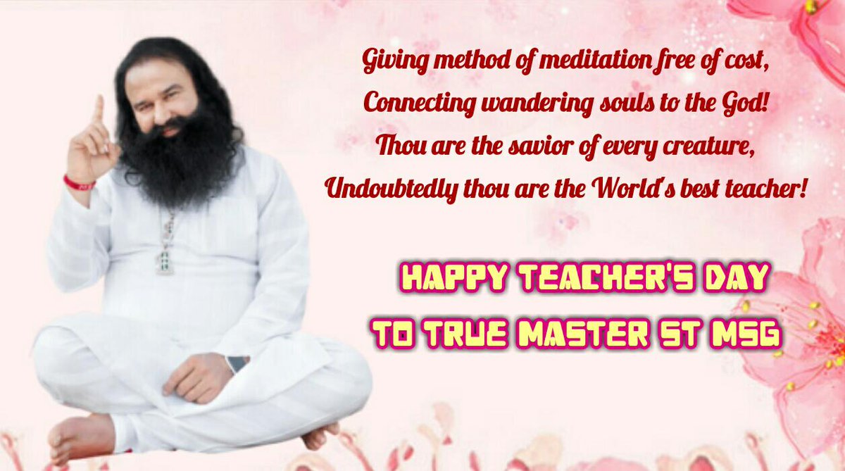 ThisIsMohit777's tweet photo. True Guru never demands anything. They work hard for their living. 
They never curse anybody rather he prays for the well being of all. 
They pray god to remove the sufferings of Humanity.........

#BestSpiritualGuideStMSG https://t.co/tEnBqik1Y3