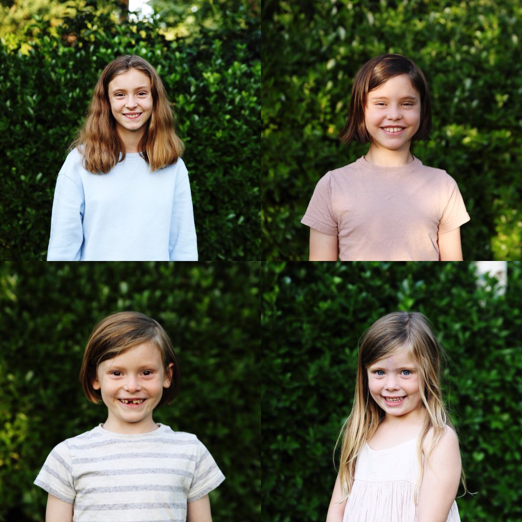 Makelight's tweet image. Our end of the Summer portraits. I love that we make time for this each year.