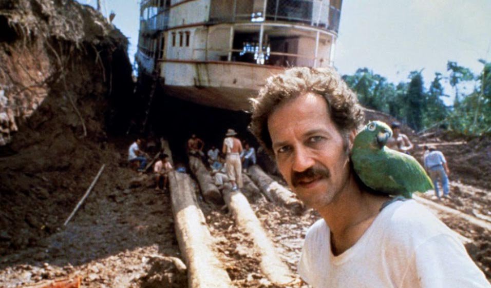 Happy Birthday man. Werner Herzog, en un detrás de cámaras de Fitzcarraldo (1982) 