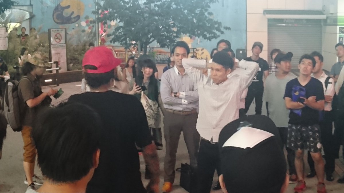 マエダ チャンネル アンテナヒーロー Twitter ನಲ ಲ また中野駅前でラッパーaceさんとガールズトークさん 名前覚えた がサイファーやって 口説きラップでガールズトークさんが勝ってたよ